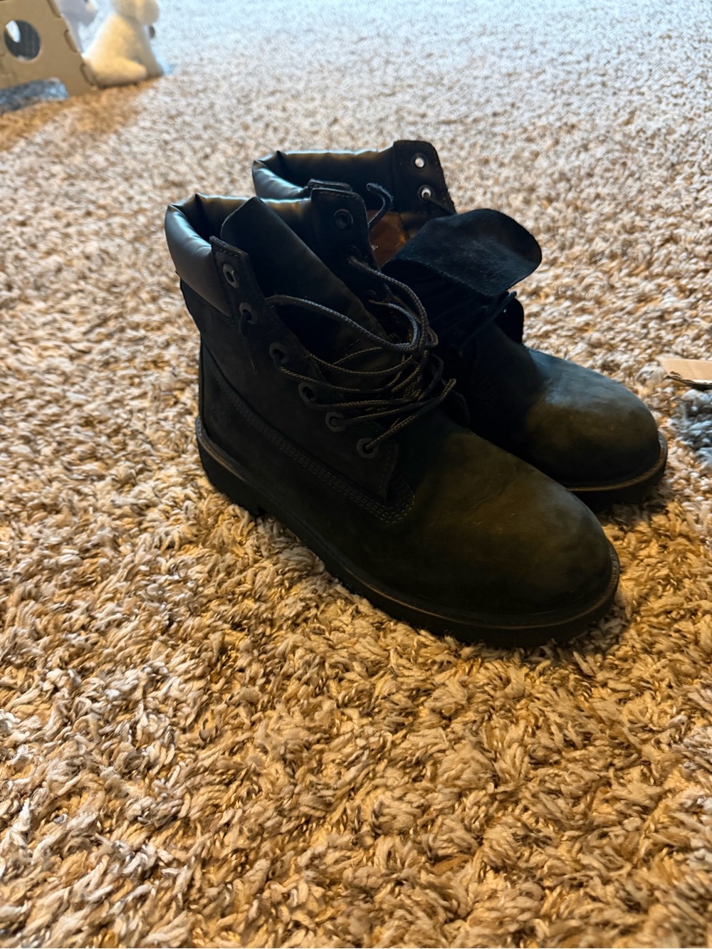 Black Timberland Boots